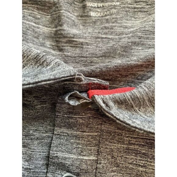 Calvin Klein Mens XL Polo Shirt Gray Short Sleeve - Picture 7 of 12